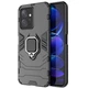 Чехол с подставкой Deexe Hybrid Case для Xiaomi Redmi Note 12 - Black - изображение 2
