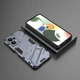Защитный чехол с подставкой Deexe Bibercas для Xiaomi Redmi Note 12 - Dark Blue - изображение 5