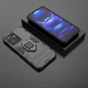 Чехол с подставкой Deexe Hybrid Case для Xiaomi Redmi Note 12 - Black - изображение 6