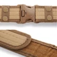 Пояс разгрузочный военный Armour Tactical тактический жесткий ремень с пластиковой пряжкой Фастекс 120 см Койот - изображение 2