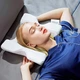 Подушка ортопедическая с эффектом памяти (35х30х13 см), Nap pillow NJ-137, Белая - изображение 2