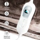 Електрична ковдра RETTER Heater Blanket з обігрівом 160 х 120 см - зображення 4