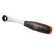 Трещотка со сменными внутренними квадратами Powerfix, 3/8", 1/4", 1/2", сталь, резина, Красный, Черный - изображение 3