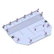 Захист двигуна 101.0750.00S сталь + покриття Scion iA 2015 Bronex - зображення 2