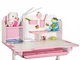 Комплект Evo-Kids (стол + стульчик + полка) BD-28 Panda столешница белая / цвет пластика голубой BD-28 BL - изображение 11