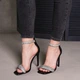 Женские босоножки Fashion Frida 3959 40 размер 25,5 см Черный - изображение 1
