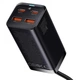 Сетевое зарядное устройство Baseus 100W GaN3 Pro Desktop Fast Charger QC4.0+PD3.0 2USB+2Type-C 5A + кабель Baseus Type-C to Type-C 100W 20V/5A 1м Black - изображение 4