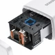 Сетевое зарядное устройство Baseus 20W USB+Type-C Compact Quick Charger QC3.0+PD3.0 3A White (CCXJ-B02) - изображение 8