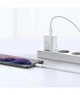 Мережевий зарядний пристрій Baseus 25W 1Type-C Super Si Quick Charger QC3.0+PD3.0 3A + кабель Baseus Type-C to Type-C 3A 1м (TZCCSUP-L02) White - зображення 9