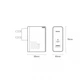 Сетевое зарядное устройство Baseus 100W GaN5 Pro Fast Charger QC4.0+PD3.0 1USB+1Type-C 5A + кабель Baseus Type-C to Type-C 100W 20V/5A 1м Black - изображение 12