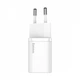 Сетевое зарядное устройство Baseus 20W Super Si Быстрая зарядка Quick Charger 3.0 Power Delivery 3.0 1Type-C 3A White (CCSUP-B02) - изображение 4