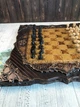 Шахи, нарди оформлені унікальним різьбленням, 60*30*9 см, арт.191311 - зображення 4