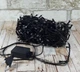 Гірлянда Бахрома 240 Led (чорний кабель) Жовтий (5м) - зображення 1
