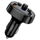 Автомобильный FM-трансмиттер модулятор XO BCC03 |2USB, 3.0A, QC 3.0 BT5.0/MP3| Black - изображение 6