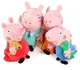 Набор мягких игрушек Свинка Пеппа «Семья Пеппы» Peppa Pig 30см (Пеппа Джордж Папа Мама) - изображение 9