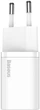 Ładowarka sieciowa Baseus Super Si Quick Charger 1C 25 W EU White (CCSP020102) - obraz 3