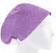 Медицинская шапочка женская HeadwearUniverse универсальная принт Горохи на сиреневом - изображение 1