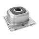 Мойка Кухонная Platinum 3838 0,6/160 Мм Satin - изображение 2