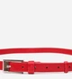 Ремень женский из натуральной кожи Grande Pelle 21446 110 см Красный (leather-21446) - изображение 2