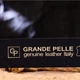 Ремень мужской из натуральной кожи Grande Pelle 21470 120 см Синий (leather-21470) - изображение 6