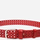 Ремень женский кожаный Grande Pelle 21477 3,8х120 см Красный (leather-21477) - изображение 3