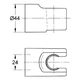 Настенный держатель для ручного душа Grohe Relexa 28622000 - изображение 2