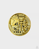 Сувенирная монета Bitcoin - Серебро - изображение 2