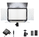 Комплект "LIGHT M" LED свет Teyeleec N-520PRO 3200-5600K + сетевой адаптер + аккумулятор NP-F750 + зарядное - зображення 1