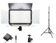 Комплект "MEDIUM S" LED свет Teyeleec N-520PRO 3200-5600K + сетевой адаптер 220 В + стойка 2 м. - зображення 1