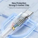 'Кабель Toocki USB Type-C to Type-C PD QC 4.0 Cable 100W 1m TXCTT1-BS02 white - зображення 3