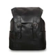 Мужской кожаный рюкзак с клапаном Ashwood Leather Harvey Black - изображение 1