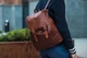 Мужской кожаный рюкзак с клапаном Ashwood Leather Harvey Tan - изображение 6