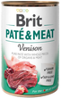 Консервированный корм для собак с олениной и курицей Brit Pate & Meat Venison 400 г - изображение 1