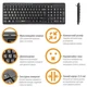 Клавіатура Piko KB-108 Ukr Black (1283126467103) - зображення 2