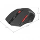 Мишка Defender Accura MM-275 Black-Red (52276) - изображение 4