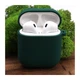 Матовый чехол Silicone Case для AirPods Original Assembly Blue Green - изображение 2