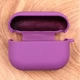 Матовый чехол Silicone Case для AirPods Pro Original Assembly Purple - изображение 1