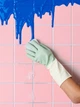 Рукавички для прибирання ІКЕА RINNIG зелений міцні S 604.767.83 - зображення 6