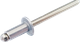 Заклепка с плоской головкой DIN7337 4х16 Al/А2 8-12 Steelfix Pro Steelfix 250 шт (052447) - изображение 1