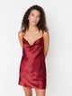 Ночная рубашка Trendyol THMSS22GC0018 34 Burgundy (8683048162682) - изображение 1