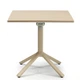 Квадратний стіл для кафе SCAB Design Eco 2459 80x80 Dove Grey - зображення 1