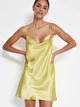 Ночная рубашка женская Trendyol THMSS22GC0018 36 Yellow (8683048546741) - изображение 5
