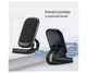 Бездротовий зарядний пристрій ColorWay Wireless Stand 15W Black (CW-CHW31Q-BK) - зображення 5
