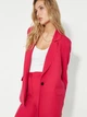 Пиджак удлиненный женский Trendyol TWOSS23BC00014 36 Фуксия (8683048414835) - изображение 3
