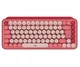 Клавiатура бездротова Logitech Pop Wireless Heartbreaker Rose (920-010718) - зображення 1
