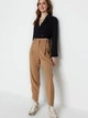 Брюки женские Trendyol TWOSS22PL0280 36 Mink (8683048290866) - изображение 3