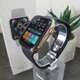 Смарт годинник Новинка Smart Watch Series Borofone BD1 з функцією виклику Золотий (gold) з чорним ремінцем 7 серія - зображення 5