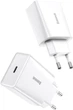 Сетевое зарядное устройство Baseus 20W Speed Mini Быстрая зарядка Quick Charger 3.0 Power Delivery 3.0 1Type-C 3A White - изображение 7