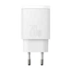 Зарядное устройство Baseus Compact Quick Charger 1xUSB 1xType-C 20W EU White (CCXJ-B02) - изображение 1