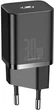 Сетевое зарядное устройство 30W Baseus Super Si Quick Charger PD3.0 3A CCSUP-J01 Type-C Black - изображение 1